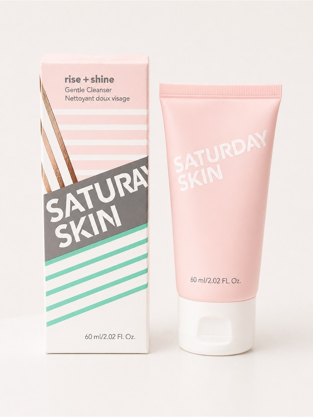 Rise + Shine Gentle Cleanser – Pink